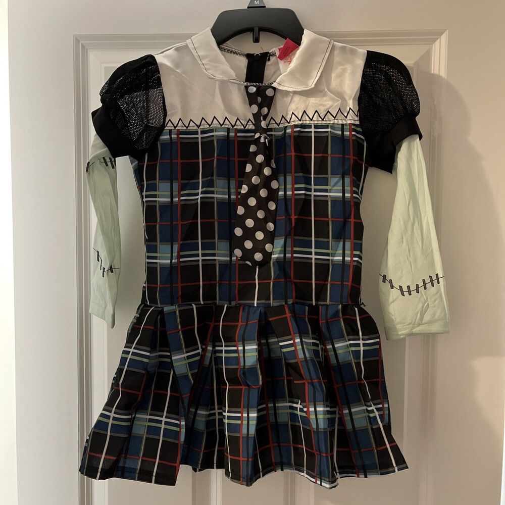 Monster High Frankie Stein Costume Youth Medium 8-10 Dress Rubies 2012